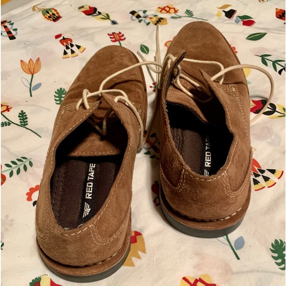 Men’s light brown suede shoes by Red Tape. Size 8. New condition. - Picture 4 of 6